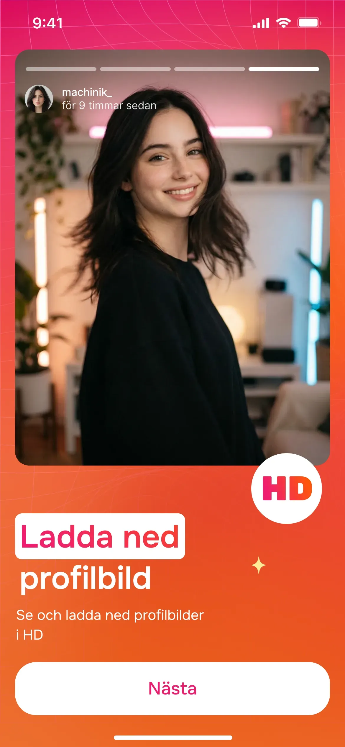 Ladda ned vilken profilbild som helst i full HD