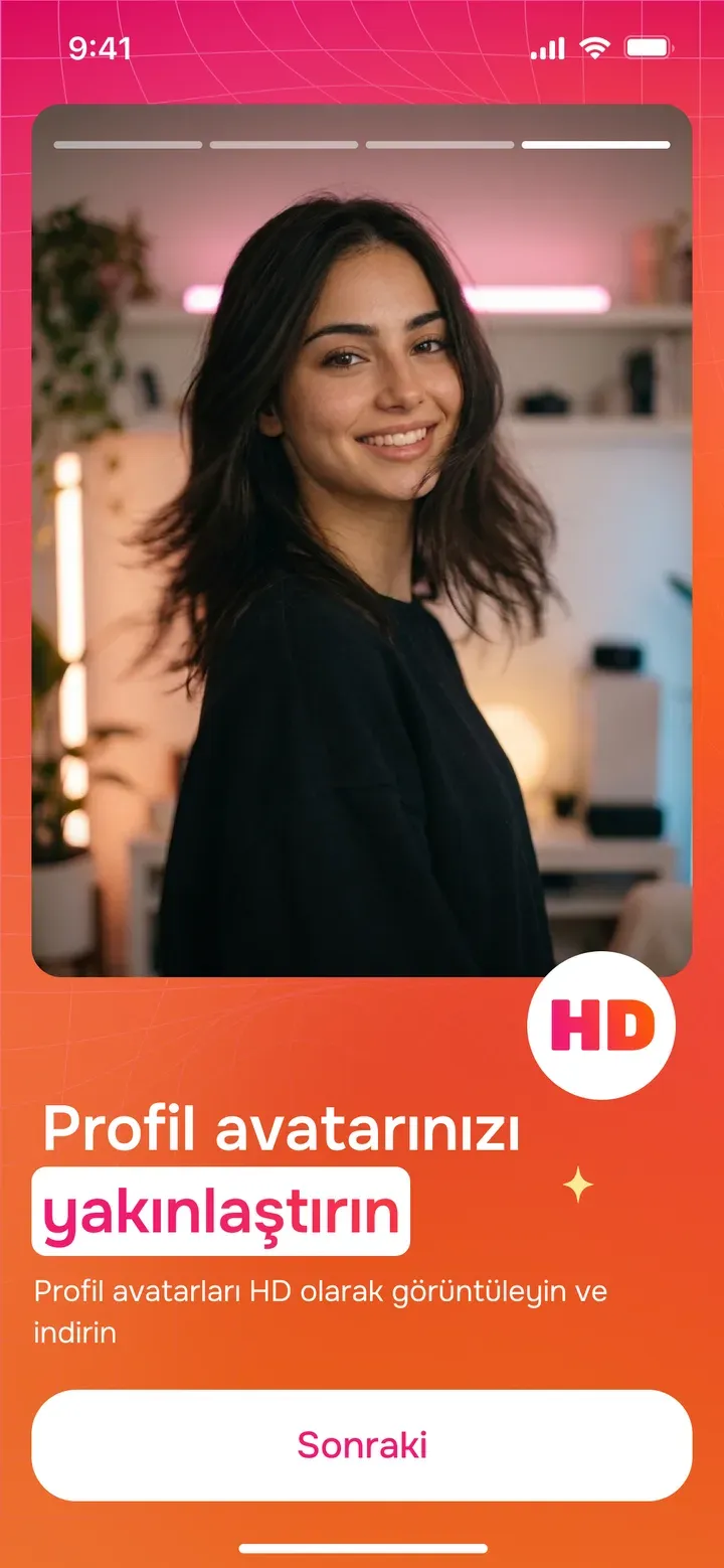 Herhangi bir profil fotoğrafını tam HD indir