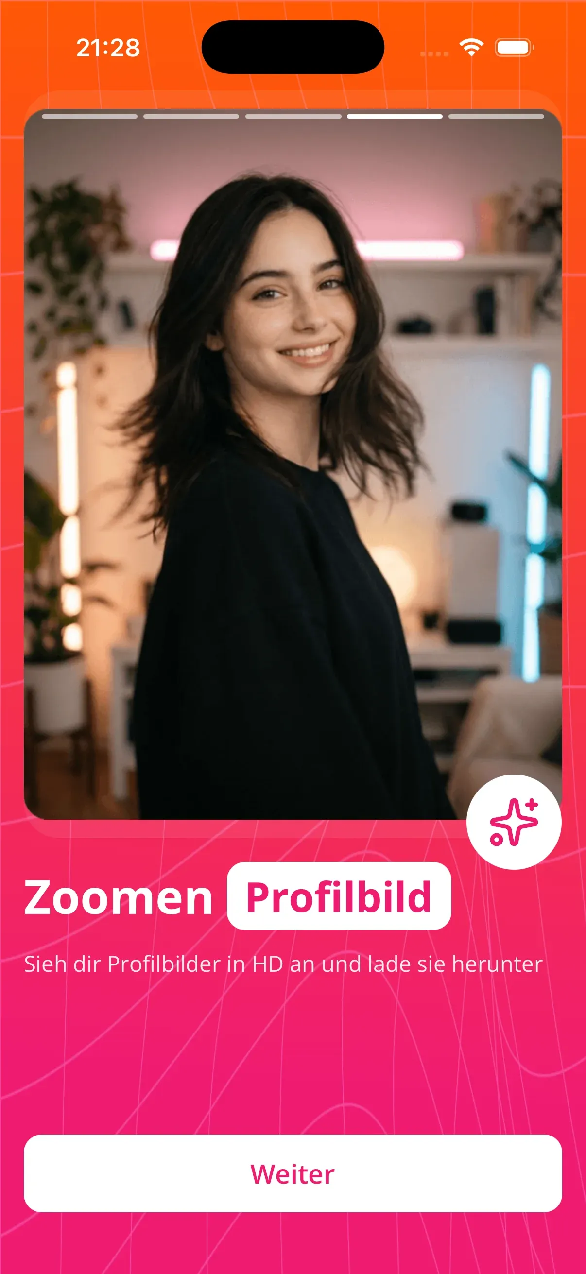 Lade jedes Profilbild in voller HD herunter